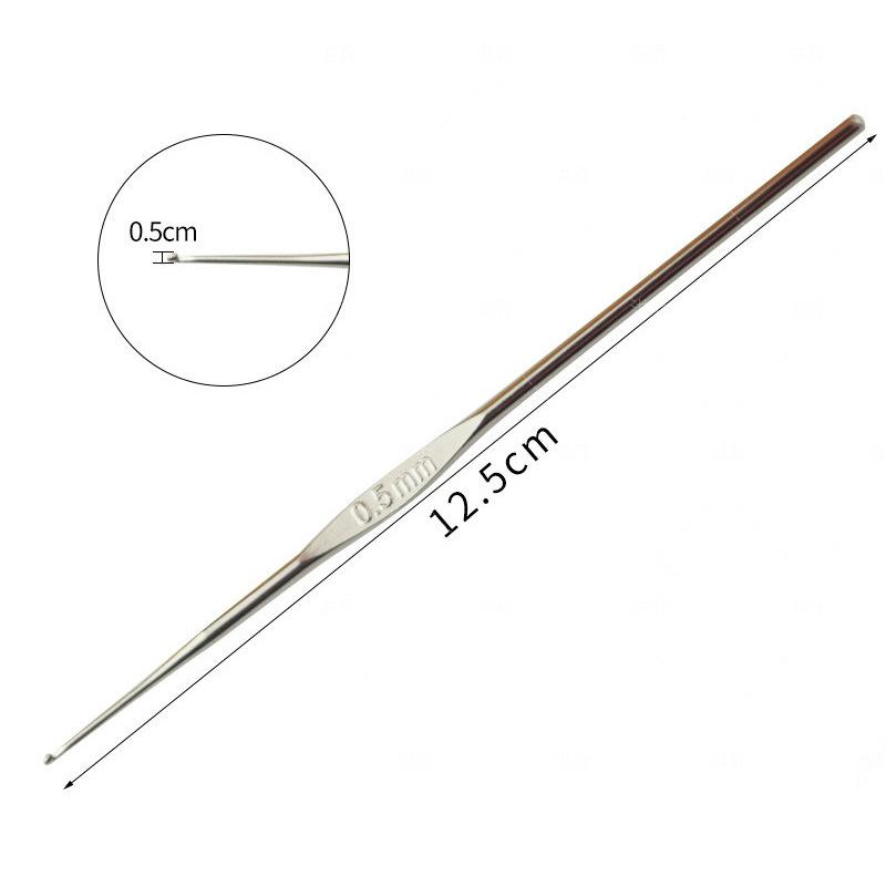 10 шт., крючки для вязания крючком, вязание крючком, спицы, набор вязальных спиц, комплект для вязания крючком