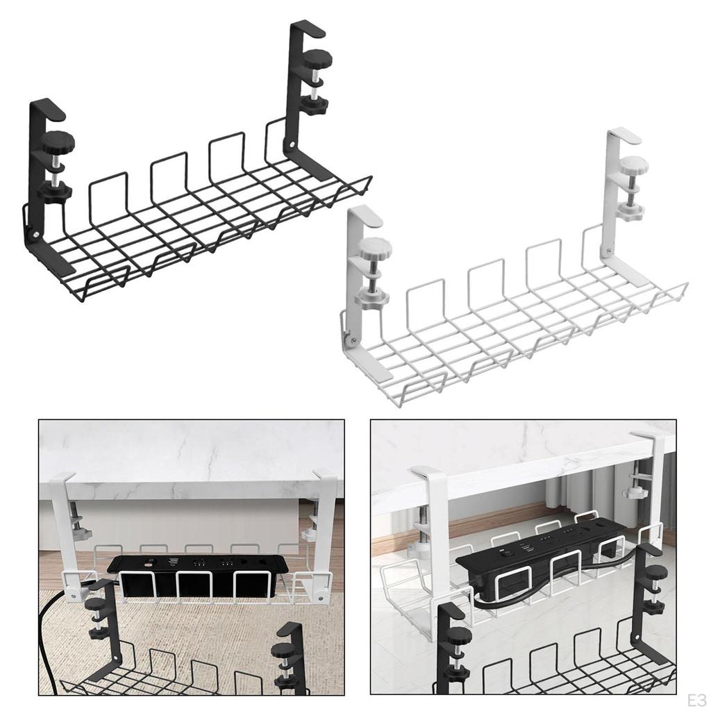 Desk Organizer for Cables Wire Management Solution Office And Home