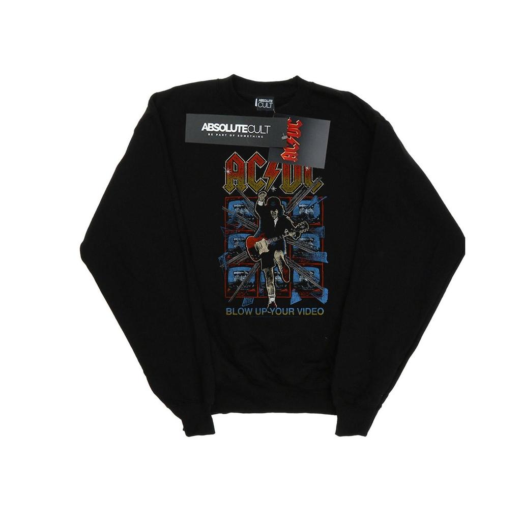 AC/DC Mens Blow Up Your Video Sweatshirt