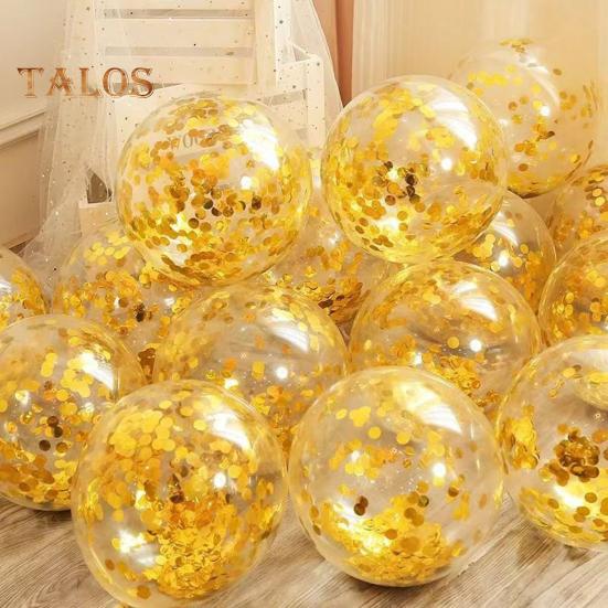 50 шт. латексных шаров, однотонные шары, блестящие шары, шары металлического цвета, 10-дюймовые/12-дюймовые праздничные шары оптом для дней рождений, свадеб