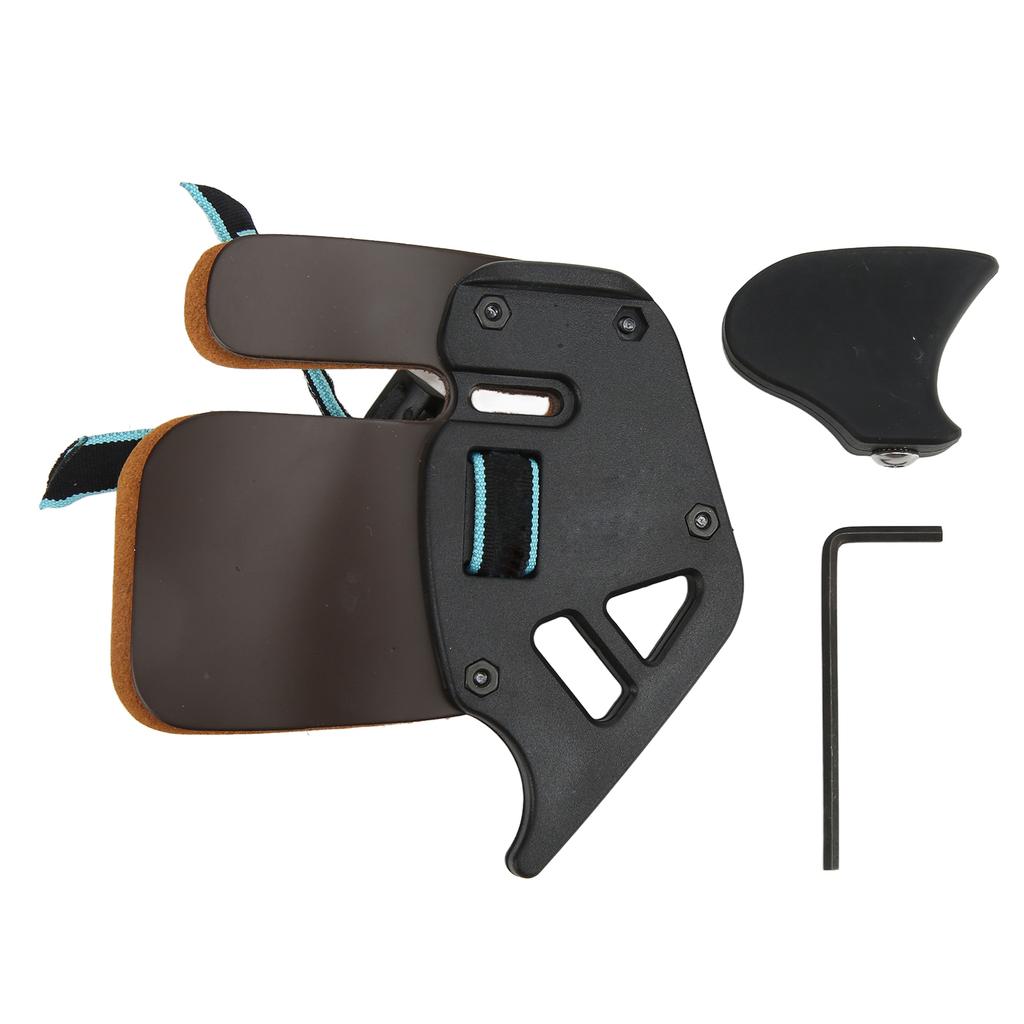 Рекурсивный лук, защита пальцев, кожаные накладки на пальцы для стрельбы из лука, регулируемое защитное снаряжение для изогнутого лука