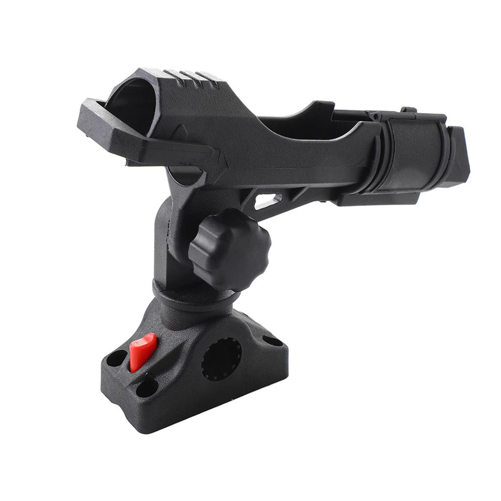 Кронштейн для удочки, вращающийся на 360 градусов, с регулируемым углом наклона, держатель для удочки для каяков, каноэ