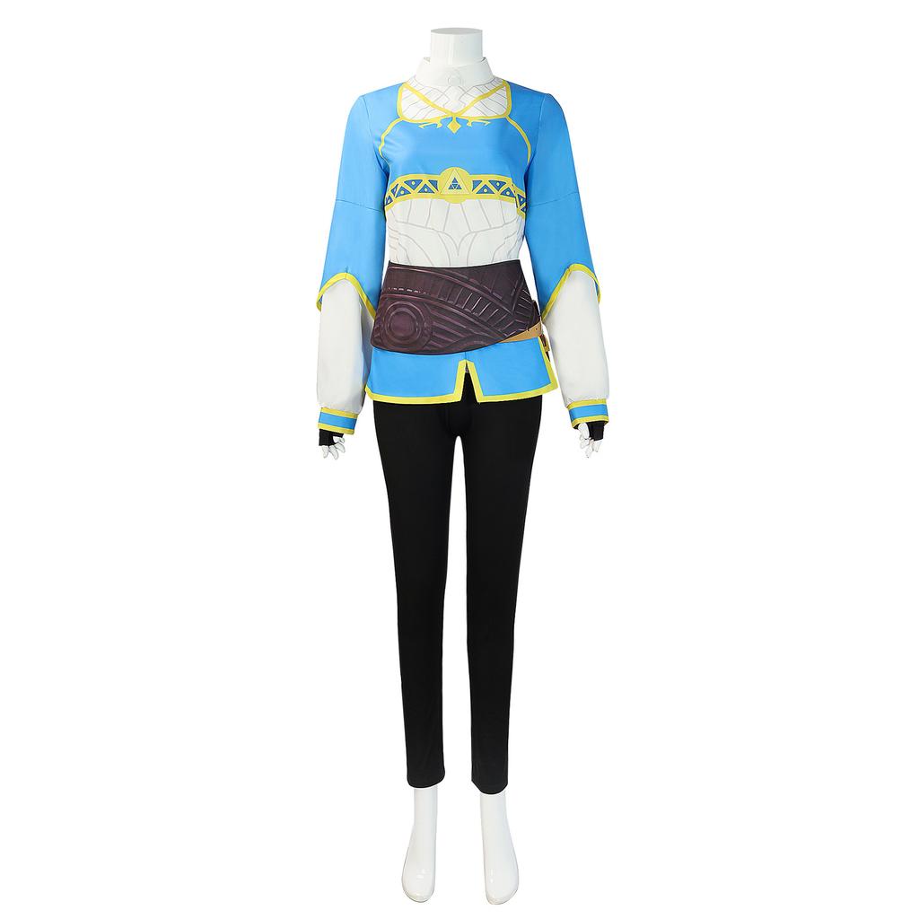 The Legend of Zelda Tears of the Kingdom Link & Zelda Elf Cosplay Full Set Costume