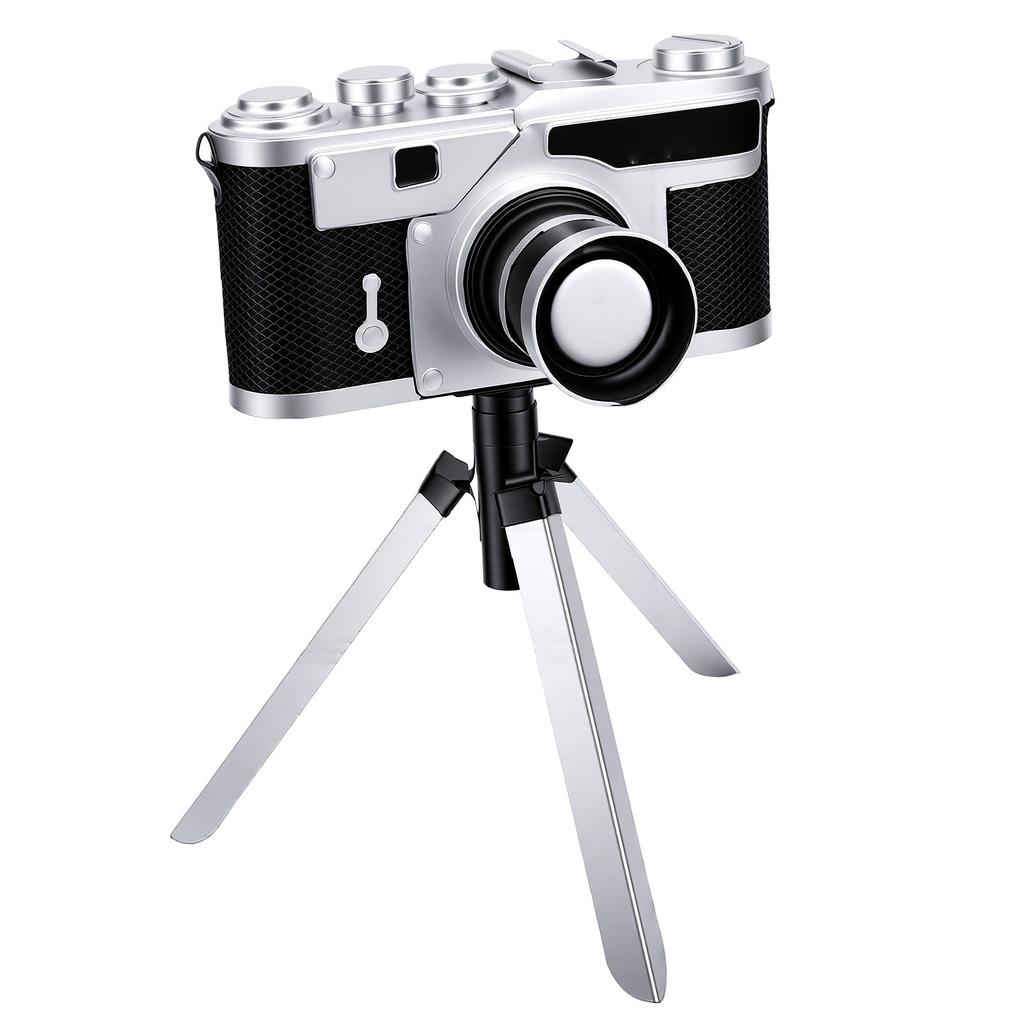 Vintage Tripod Camera Model Multifunctional Exquisite Antique Camera Prop for Desktop Display