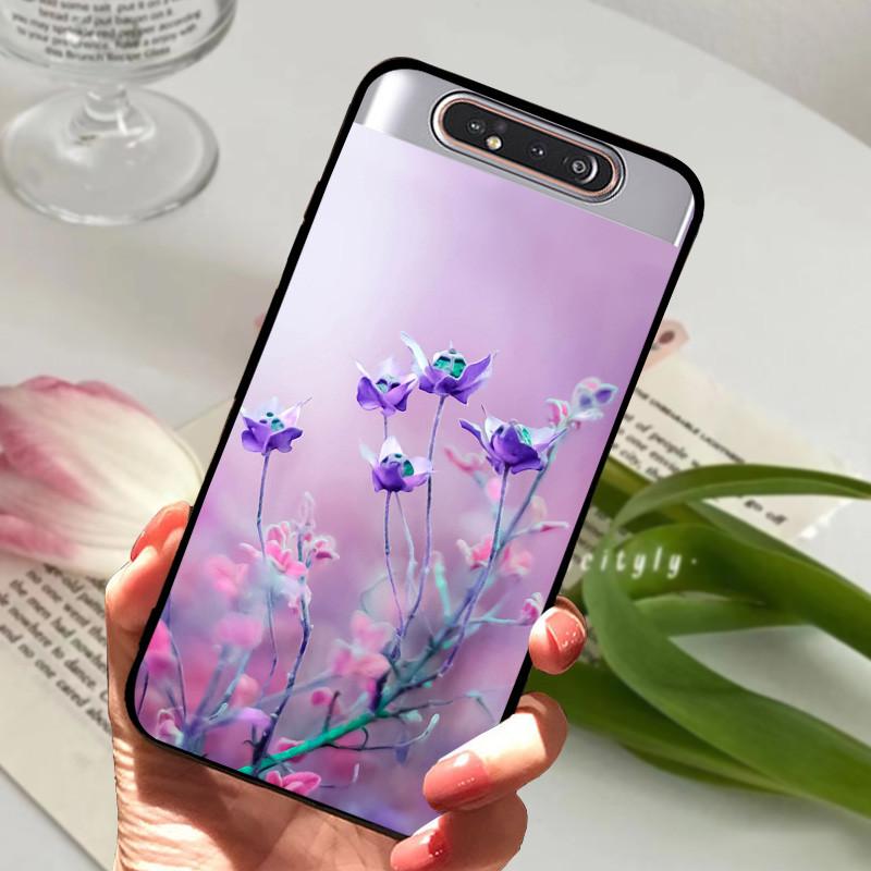 Чехол для Samsung Galaxy A80 A 80 Ударопрочный Мягкий ТПУ Силиконовый Чехол для Телефона Для Samsung Galaxy A80 Funda A80 2019 Capa Мультяшный
