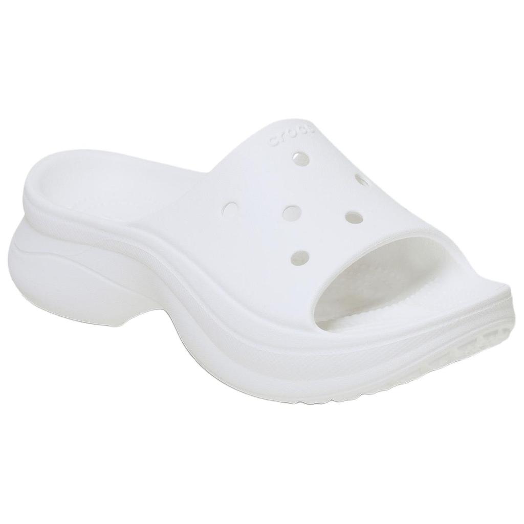 Crocs Casual Comfortable EVA Anti-Friction Slide Sandals Women Sandals White 211108-100