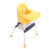 Baby High Chair with Safety Harness Height Adjustable Convertible Baby Dining Highchair