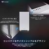 Корпус для ПК Thermaltake S100 TG Snow Edition из закаленного стекла Mini Tower, белый, с панелью-распашкой CS7886 CA-1Q9-00S6WN-00