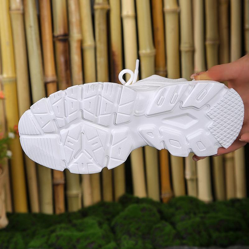 Женские дышащие повседневные кроссовки из сетки, вулканизированная обувь на шнуровке, женские кроссовки на платформе, женская обувь больших размеров, Zapatos De Mujer