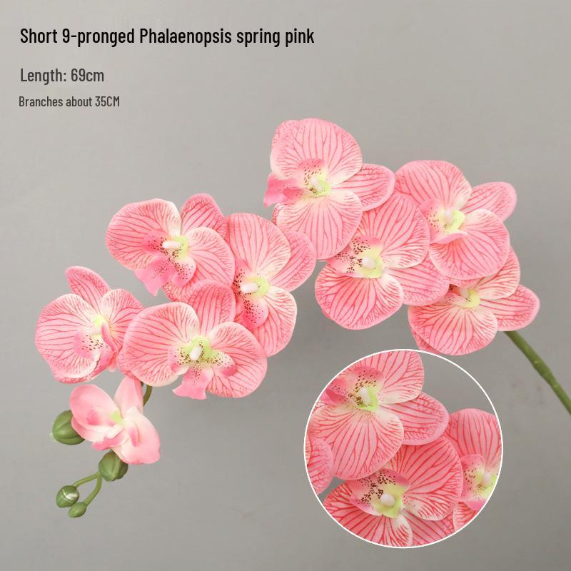 Роскошный реалистичный искусственный цветок фаленопсиса для свадеб и домашнего декора