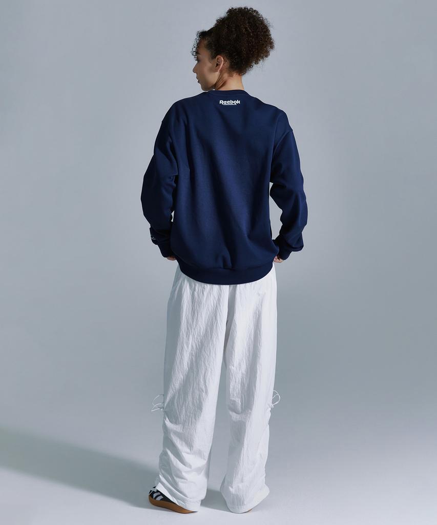Reebok Широкие брюки Rival Ripstop - Белый