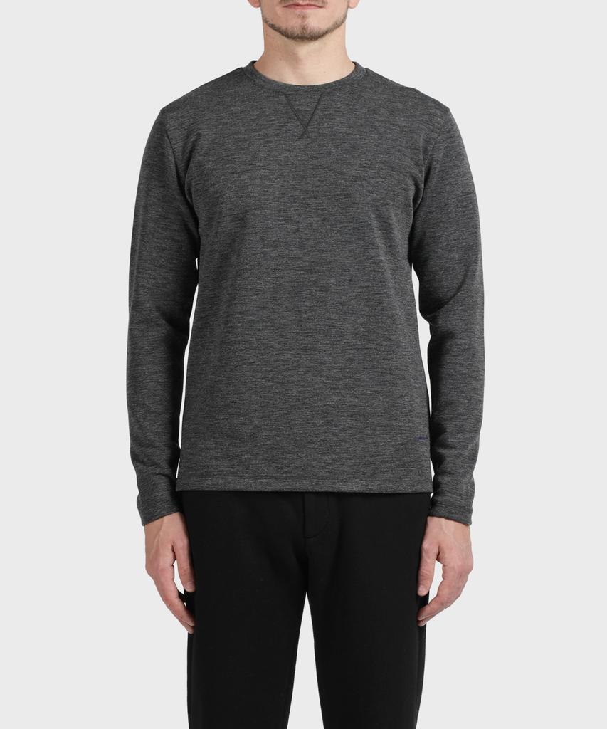 PANICALE Charcoal Logo Stitch Sweatshirt