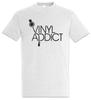 Record Addict Mens T-Shirt Record Club Disco Retro Music