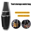 Multifunctional Tool Waist Bag Electrician Pocket Storage Bag Portable Tool Bag Screwdriver Kit Holder Maintenance Tool Pouch