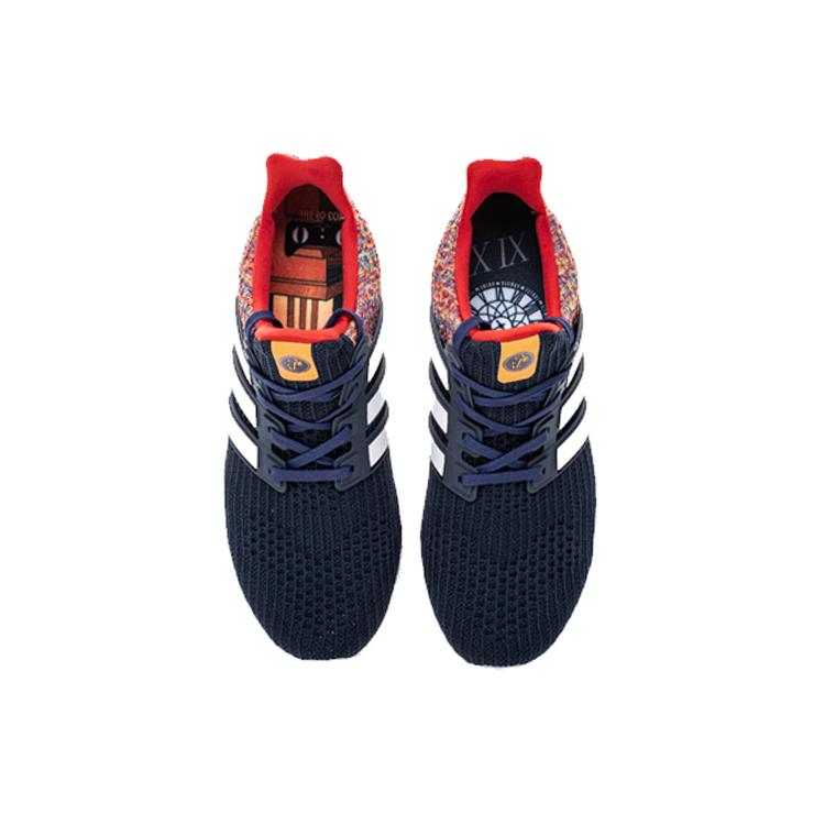 Adidas UltraBOOST Blue White (Unisex) Running Shoes BYSH56