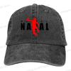 Rafael Nadal Baseball Cap Men Women Sun Visor Retro Distressed Denim Sun Caps