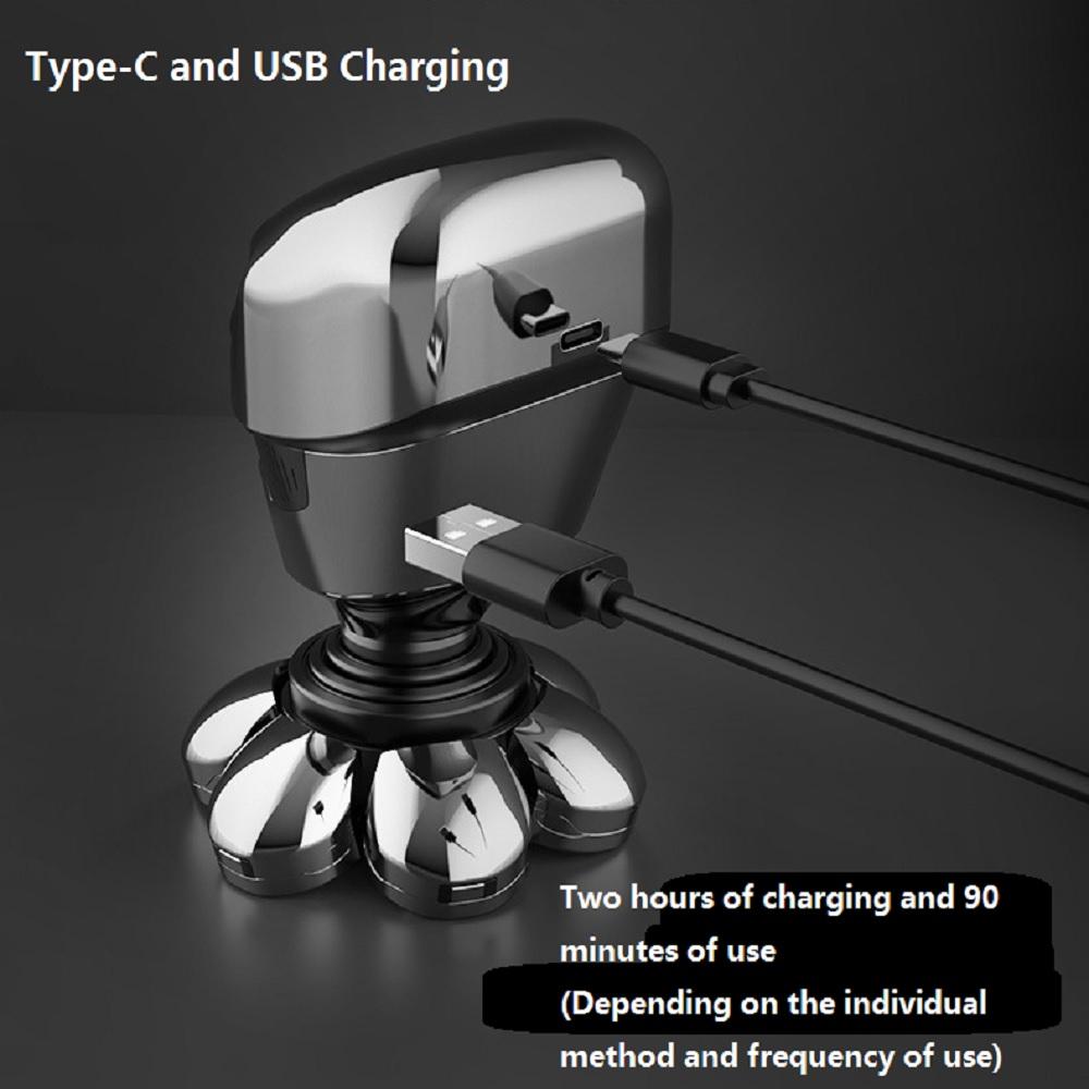 7D Беспроводной Шейвер Триммер для Волос Мужской