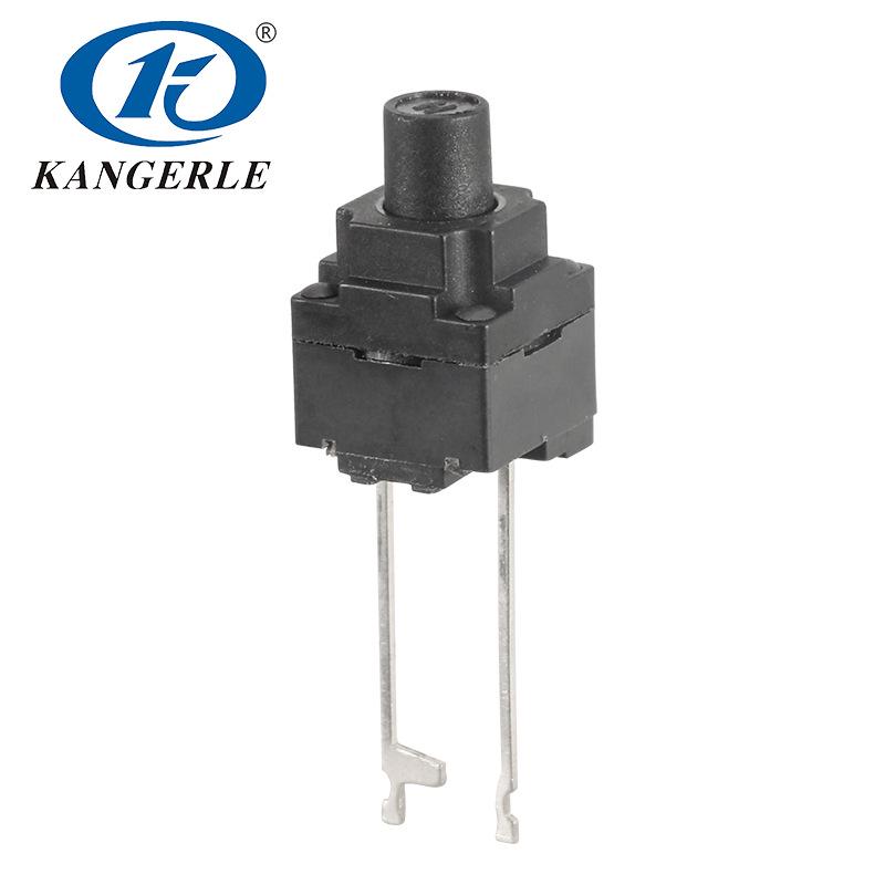 8x8 Waterproof Tactile Switch with Boot, Two-Pin Design
