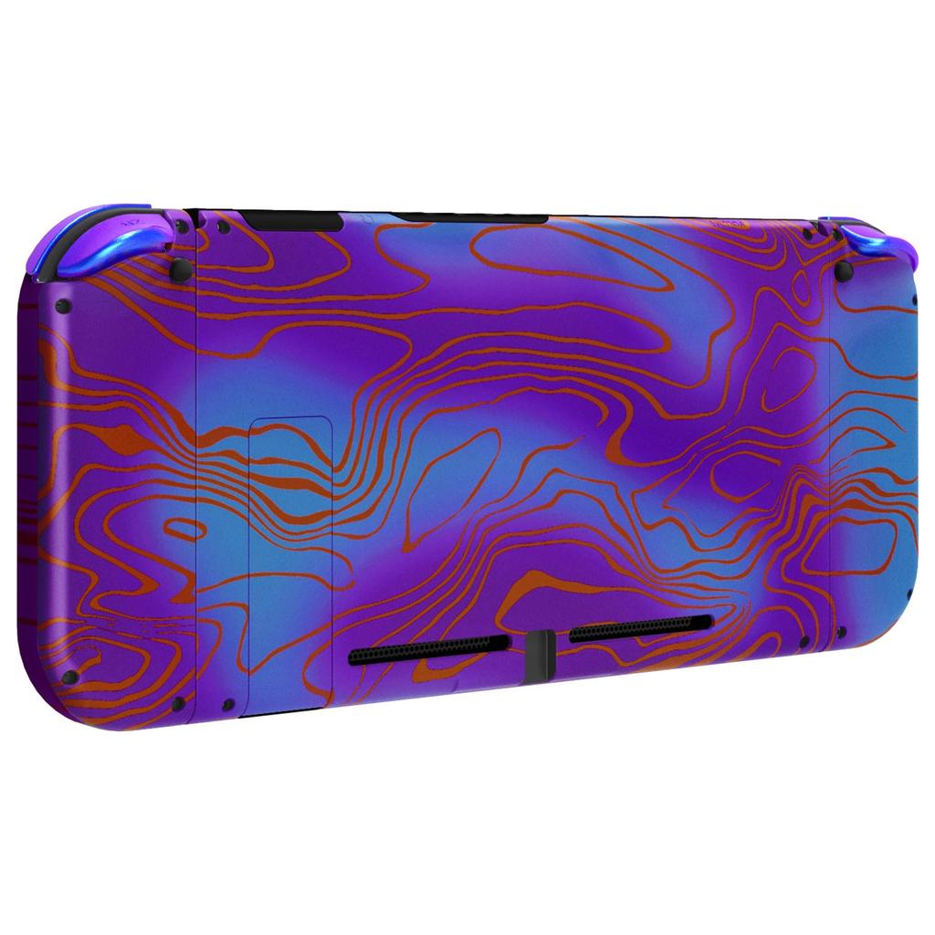 Custom DIY Replacement Case Shell for eXtremeRate Patterned Back Plate for Switch Holder Handle Controller Housing for and Full Button Set Included