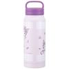 Skater Insulated Stainless Steel Mug Bottle, 500ml, with Screw Handle, Sanrio Kuromi Plush Hug, STSC569508