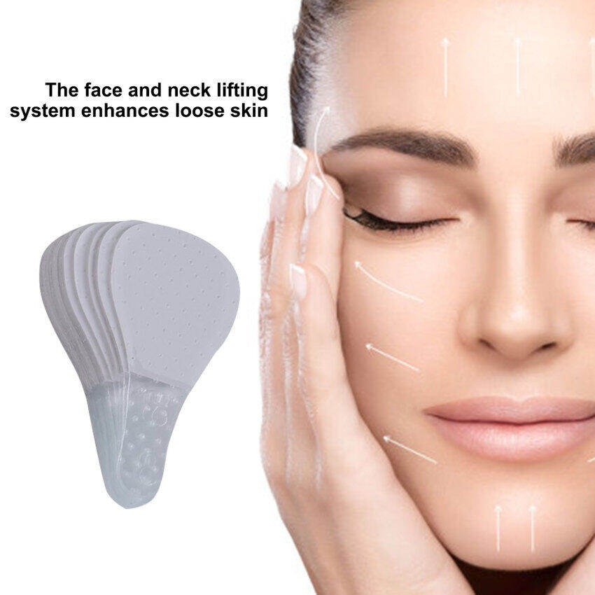 40 шт./компл., невидимые тонкие наклейки для лица, ленты для подтяжки лица, против морщин, V-образная подтяжка лица