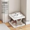 Foldable Shoe Rack PPE Material Multi-storey Storage Shoes Cabinets Save Space Modern Simplicity Dustproof Storage Containers