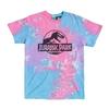 JURASSIC PARK Футболка с логотипом тай-дай для взрослых унисекс