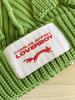 [USED] Charles Jeffrey LOVERBOY Knit Hat, Green, Unisex