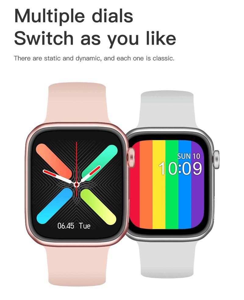 Умные часы i9 Pro Max с полностью сенсорным экраном и монитором сердечного ритма