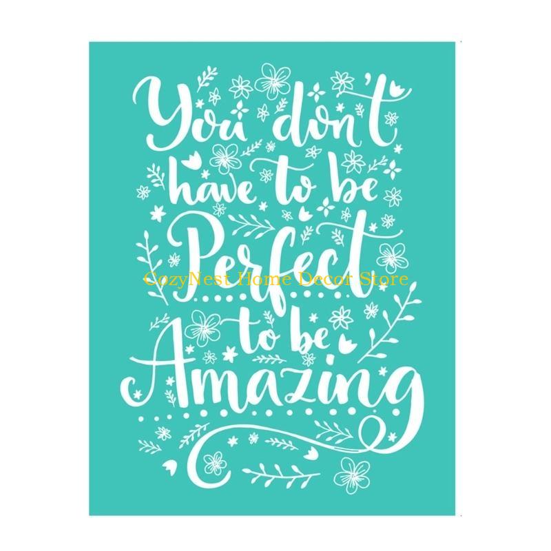 92MF Самоклеящийся трафарет для шелкографии Рождественский гном Многоразовый сетчатый трафарет для переноса Моющийся для DIY живописи Шелк