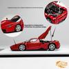 King Model 1:64 Enzo Figure Edition Simulation Alloy Open-lid Miniature Die-cast Car Model Custom Toys Gift Collectible Ornament