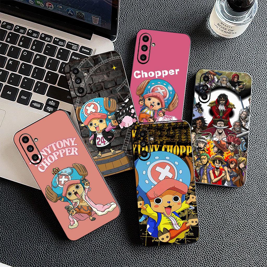 Soft Phone Cover for Apple iPhone 17 16 14 15 Pro Max Plus 15+ 16E XR ProMax Air Case One Luffy Pieces Tony Chopper Casing