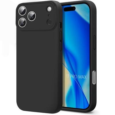 Защитный чехол - BOOLING - для iPhone 17 Pro Max - Тонкий гибкий силикон Защита от царапин - Черный