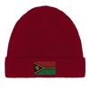 Bonnet Drapeau Vanuatu En Rouge