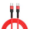 PD 60 Вт USB-C на USB-C Кабель для быстрой зарядки Нейлоновая оплетка USB Type C Провод для синхронизации данных для Android Компьютера Использование для Samsung