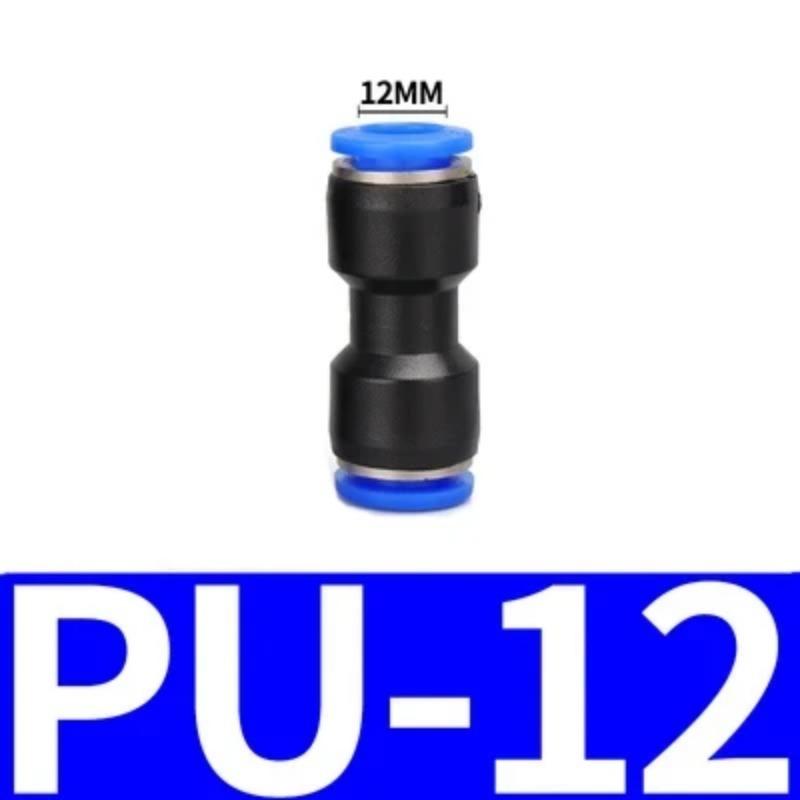 1PC PU PG пневматический быстроразъемный пластиковый шланг воздушная труба 4 6 8 мм 10 мм 12 мм 14 мм 16 мм прямое редукционное газовое быстроразъемное соединение