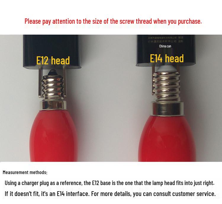 Buddha LED Bulbs: E12/E14 Small Red Grandparent Lamp, E27 Everlasting Lotus Niche Altar