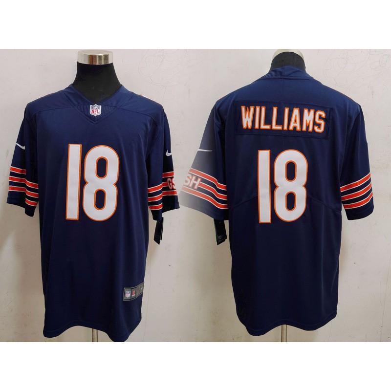 NFL Second-Generation Chicago Bears Embroidered Football Jersey Size S-XXXL