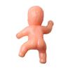 10 Pcs Baby Ornaments Baby Figurine Reusable Smooth Baby Shower Gift Mini Plastic Mini PVC Babies Party Decoration Ornaments