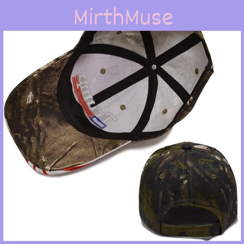 Trump Donald 2020 Camouflage Cap Hat Embroidered Usa Flag Hat Keep America Great