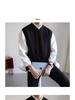 2023 Men's Trendy V-Neck Sleeveless Knit Sweater Vest