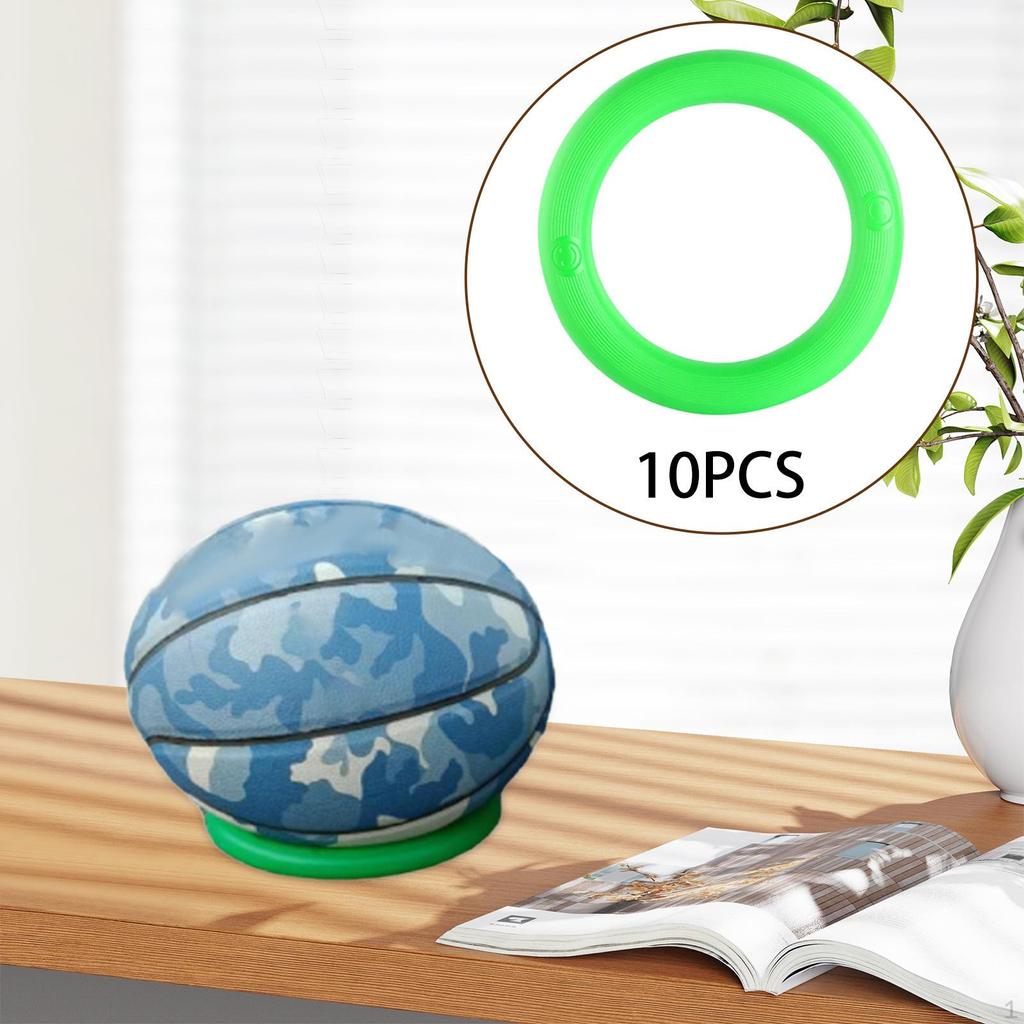 10 шт. арбузные витрины, противоскользящая защитная подставка, опорные кольца для шариков, крепежные круги