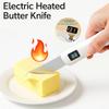 Heated Butter Knife Spreader USB Rechargeable Electric Cheese Dessert Jam Spreaders Cream Scraper Butter Spreader Kitchen Tools