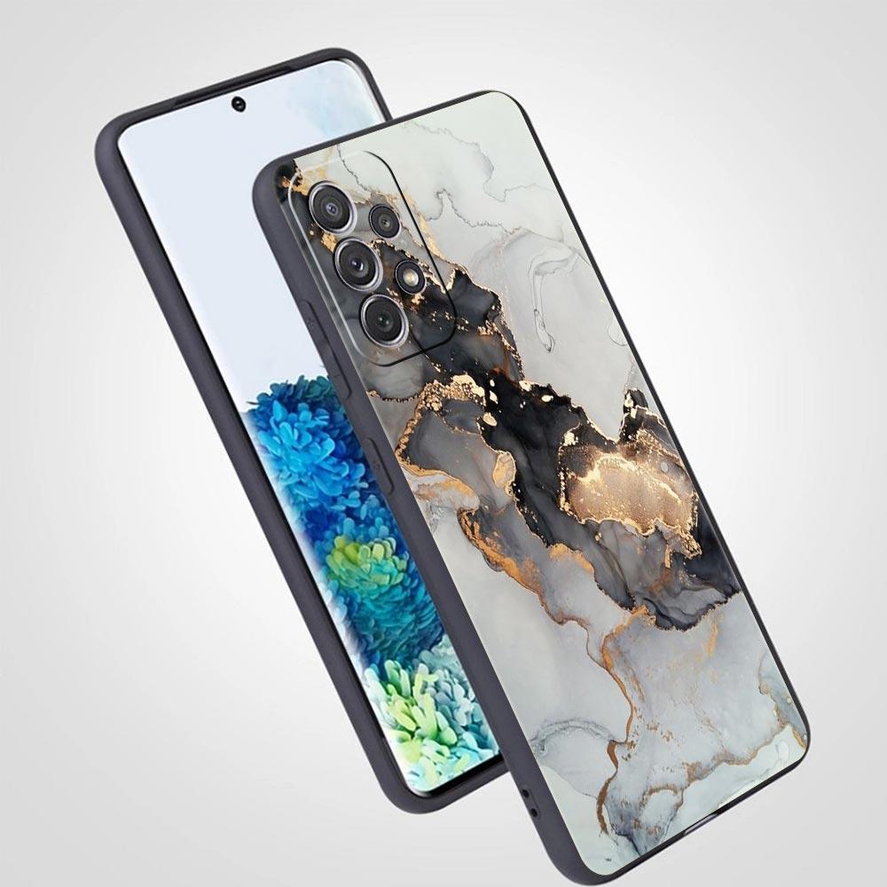 Чехол для телефона с мраморными чернилами и помывкой для Samsung Galaxy A13 A51 A71 A41 A31 A21S A11 A01 A03S A12 A32 A52 A22 A23 A33 A53 A73 5G