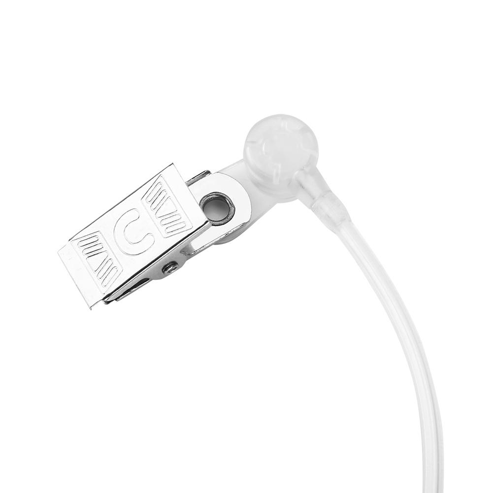 3.5mm Mono Listen Only Surveillance Acoustic Tube Earpiece Headset Anti Radiation for Radio