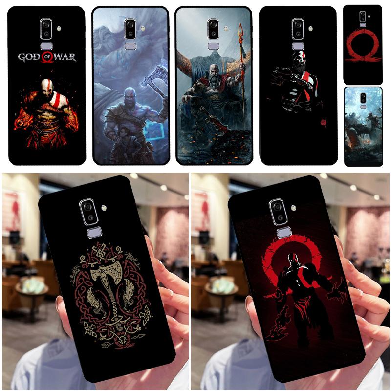 God of War Game Case For Samsung Galaxy J3 J5 J7 2017 A3 A5 2016 A6 A8 J2 J8 A7 A9 2018 J4 J6 Plus Cover