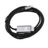 Type C To HD Multimedia Interface Cable 4K 30Hz Plug and Play UHD USB C To HD Multimedia Interface Adapter Cable