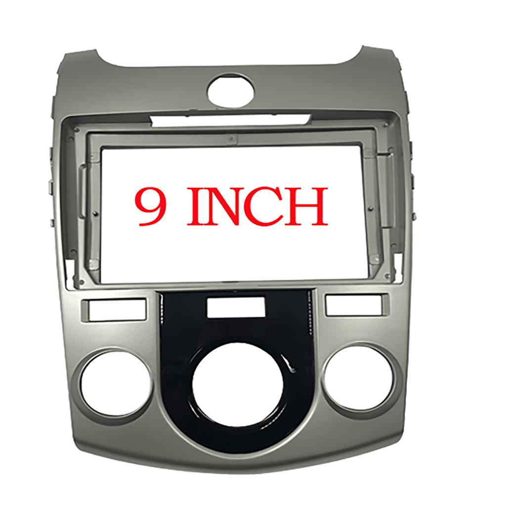 Автомобильная радиоприборная панель для KIA FORTE MANUAL AC 9-дюймовый экран приборная панель приборная панель установка переоборудование крепление