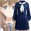 Черный костюм для косплея Йохане Маки для школьницы, аниме, школьная форма