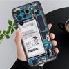 Чехол для телефона Samsung Galaxy A73 A53 A13 A22 A12 A32 A71 A21S A33 A52 A72 A41 A50 A70 A31 M31, материнская плата с аккумулятором
